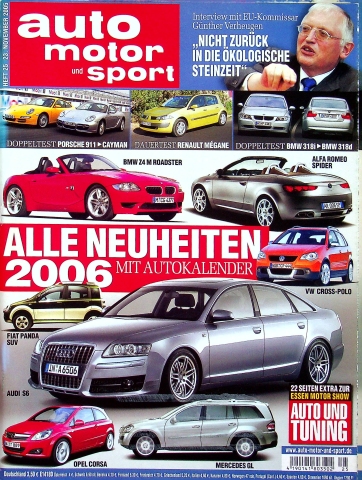 Deckblatt Auto Motor und Sport (25/2005)